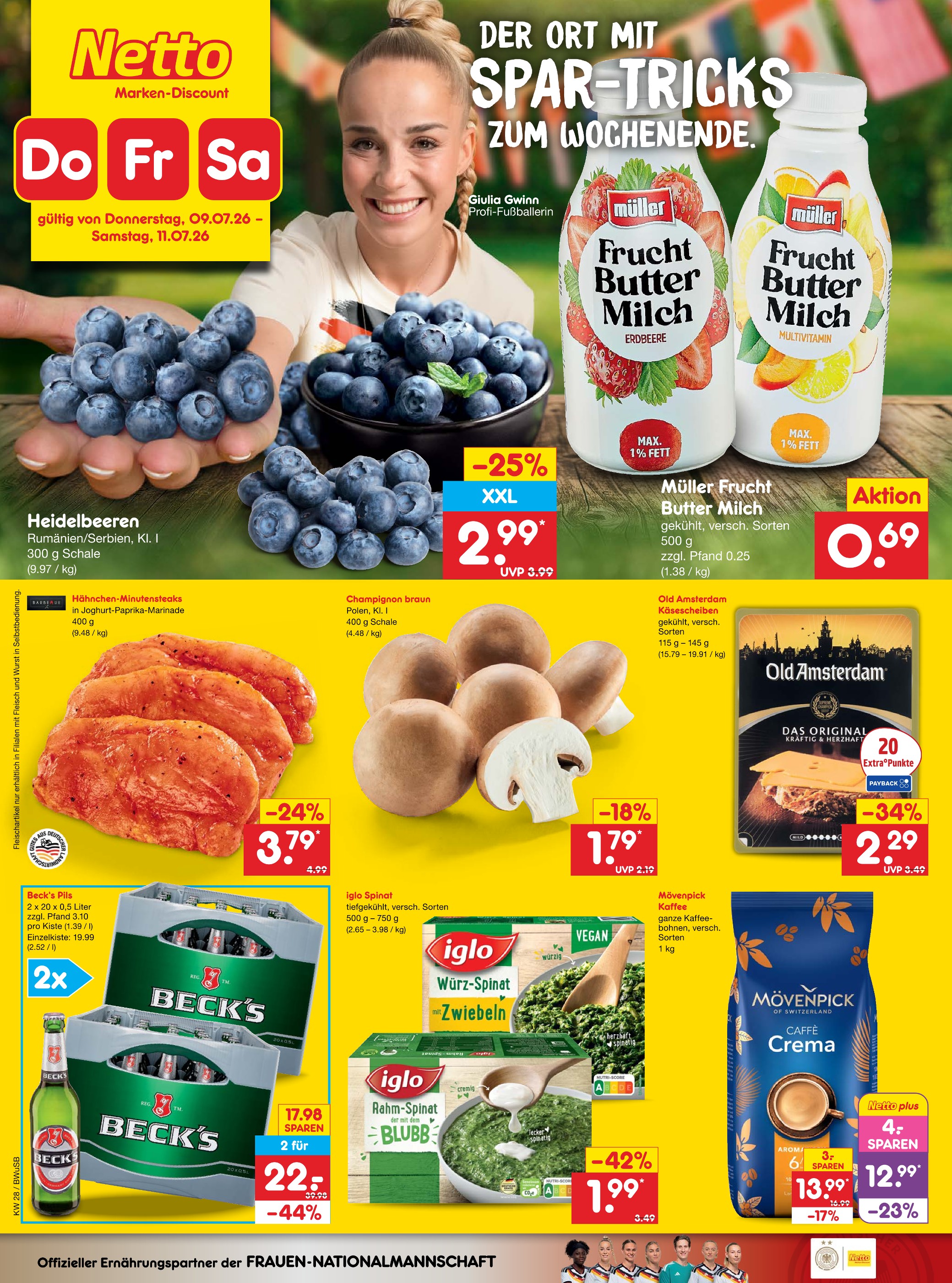 Netto Marken-Discount Prospekt für Calden: Aktuelle Angebote, 47 Seiten, 09.07.2026 - 11.07.2026